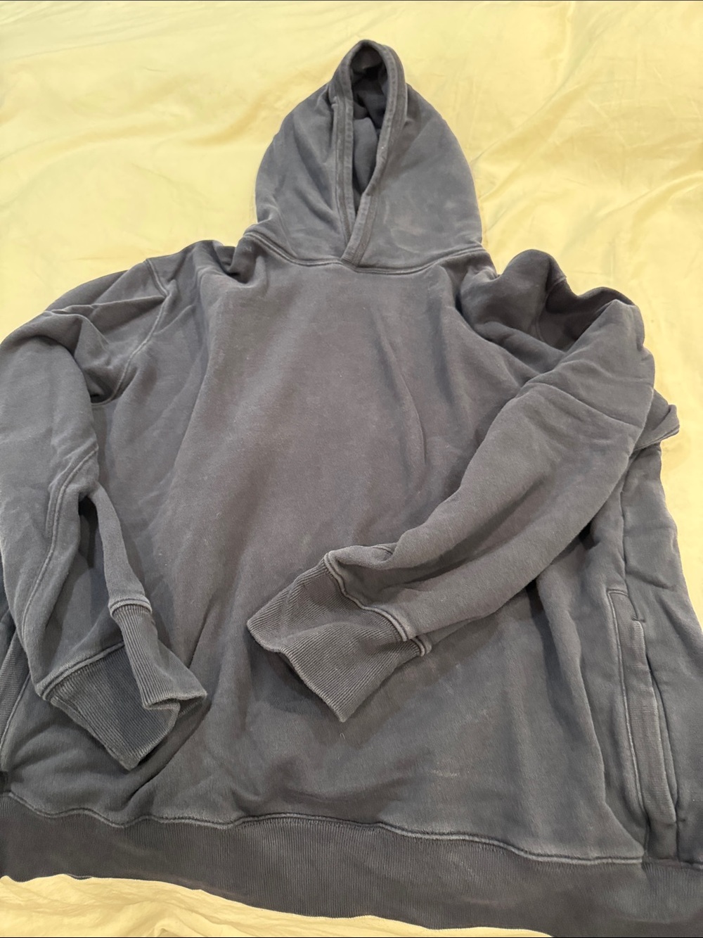 J. Crew Men's Navy Pullover Hoodie